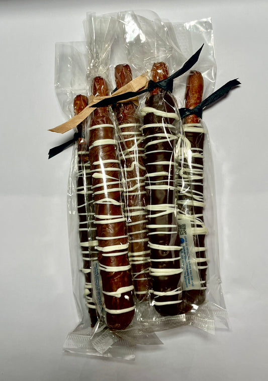 Pretzel-Caramel wrapped and Chocolate dipped